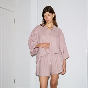 Deiji Studios Linen 03 Set in Orchid